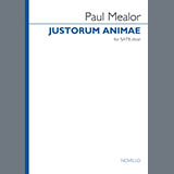 Download Paul Mealor Justorum Animae sheet music and printable PDF music notes