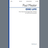 Download Paul Mealor One Life sheet music and printable PDF music notes