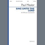 Download Paul Mealor Sing Unto The Lord A New Song sheet music and printable PDF music notes