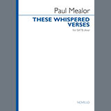 Download Paul Mealor These Whispered Verses sheet music and printable PDF music notes
