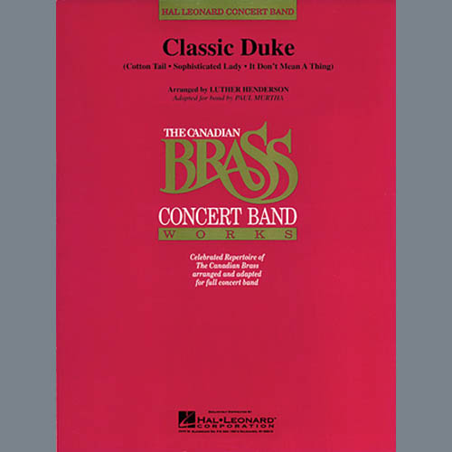 Paul Murtha, Classic Duke - Eb Baritone Saxophone, Concert Band