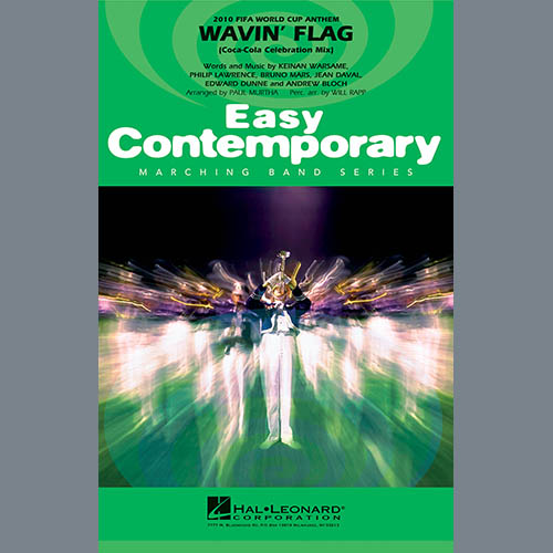 Paul Murtha, Wavin' Flag - Conductor Score (Full Score), Marching Band