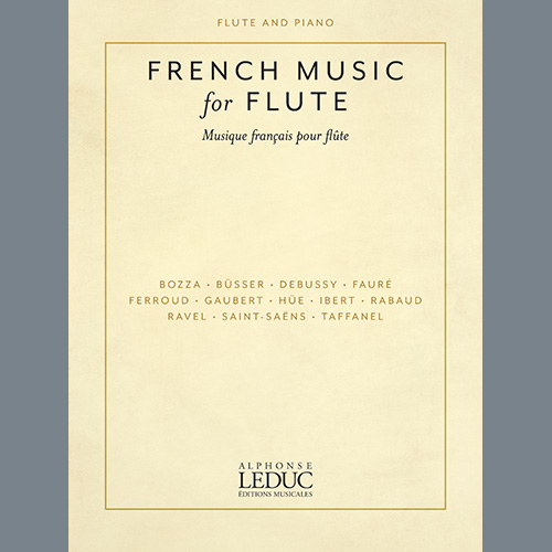 Paul Taffanel, Andante Pastoral Et Scherzettino, Flute and Piano