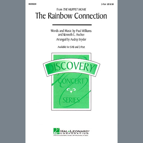 Paul Williams, The Rainbow Connection (arr. Audrey Snyder), 2-Part Choir