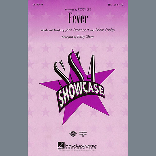 Peggy Lee, Fever (arr. Kirby Shaw), SSA Choir