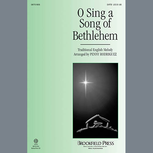 Penny Rodriguez, O Sing A Song Of Bethlehem, SATB
