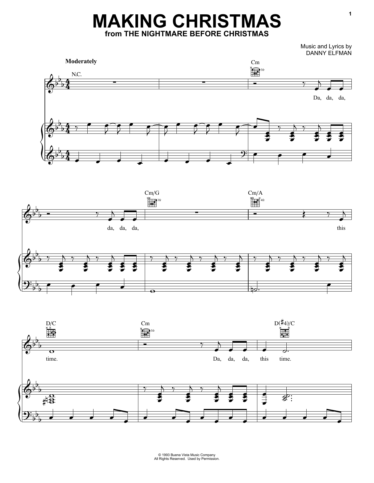 Pentatonix Making Christmas Sheet Music Notes & Chords for Piano, Vocal & Guitar (Right-Hand Melody) - Download or Print PDF