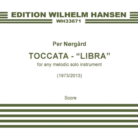 Per Norgard, Toccata - Libra, Instrumental Solo