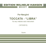 Download Per Norgard Toccata - Libra sheet music and printable PDF music notes