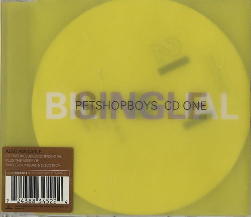 Pet Shop Boys, Single-Bilingual, Piano, Vocal & Guitar (Right-Hand Melody)