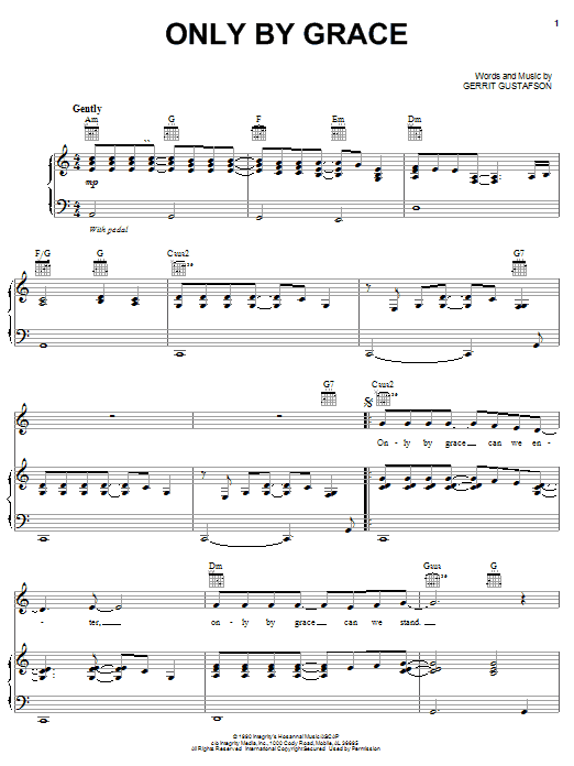 Petra Only By Grace Sheet Music Notes & Chords for Piano, Vocal & Guitar (Right-Hand Melody) - Download or Print PDF