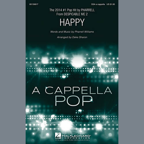 Pharrell Williams, Happy (arr. Deke Sharon), SSA