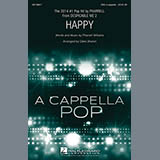 Download Pharrell Williams Happy (arr. Deke Sharon) sheet music and printable PDF music notes