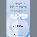 Download Philip Lawson A House Is Not A Home sheet music and printable PDF music notes
