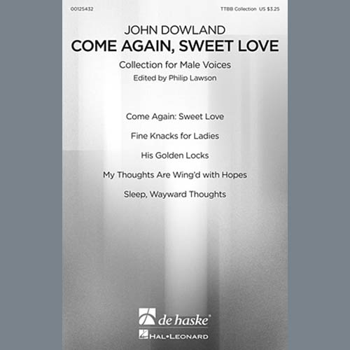 Philip Lawson, Come Again, Sweet Love (Collection), TTBB