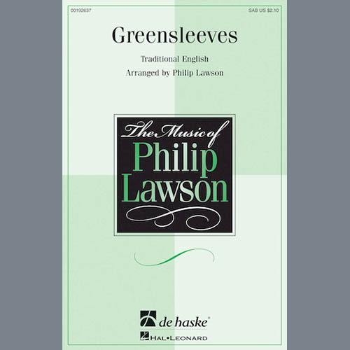 Philip Lawson, Greensleeves, SAB