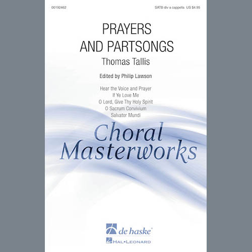 Philip Lawson, Prayers And Partsongs, SATB