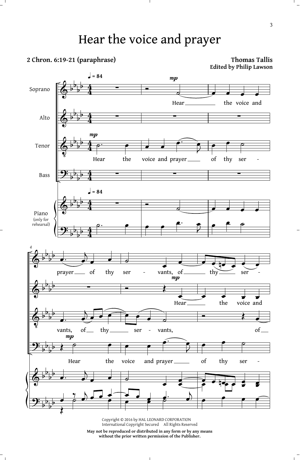 Philip Lawson Prayers And Partsongs Sheet Music Notes & Chords for SATB - Download or Print PDF