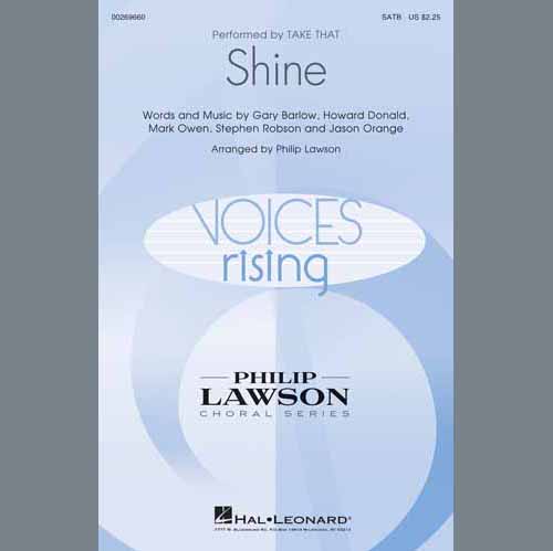 Philip Lawson, Shine, SATB Choir