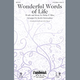 Download Philip P. Bliss Wonderful Words Of Life (arr. Keith Christopher) sheet music and printable PDF music notes