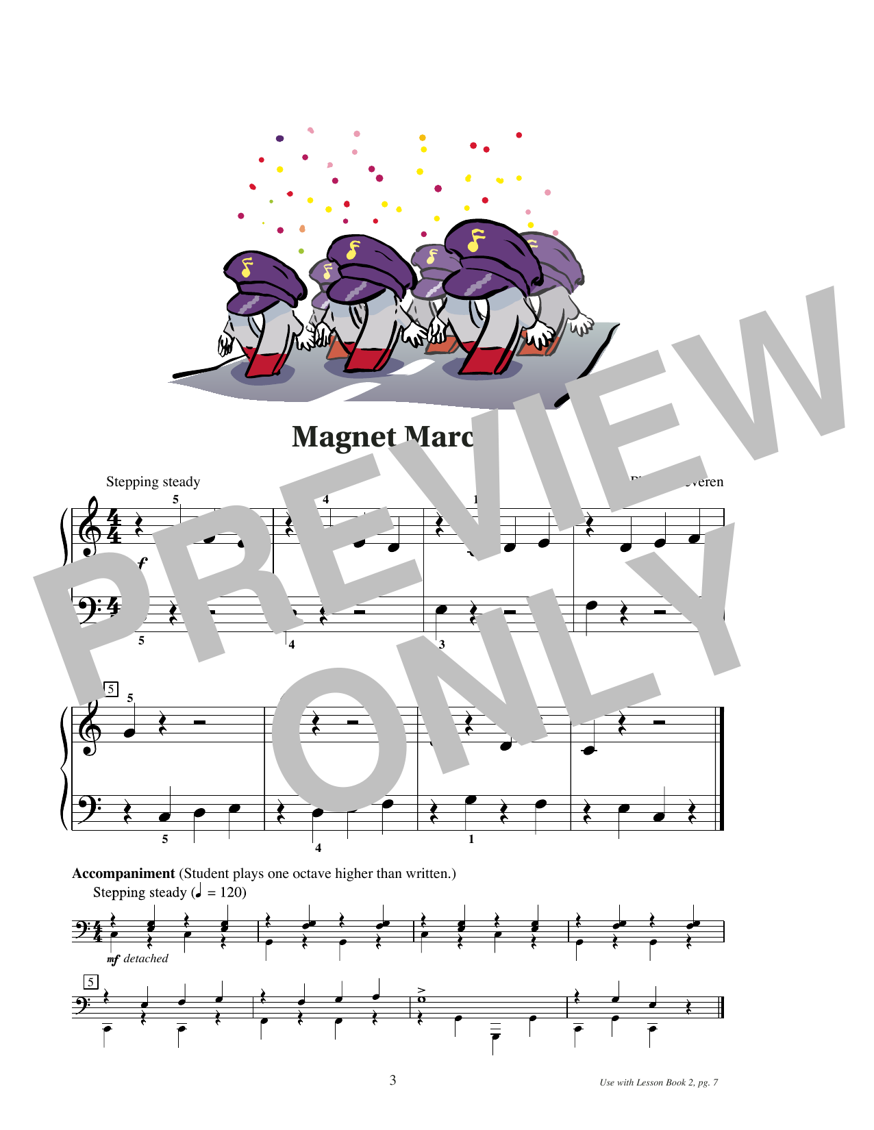 Phillip Keveren Magnet March Sheet Music Notes & Chords for Educational Piano - Download or Print PDF Phillip Keveren Magnet March Sheet Music Notes & Chords for Educational Piano - Download or Print PDF