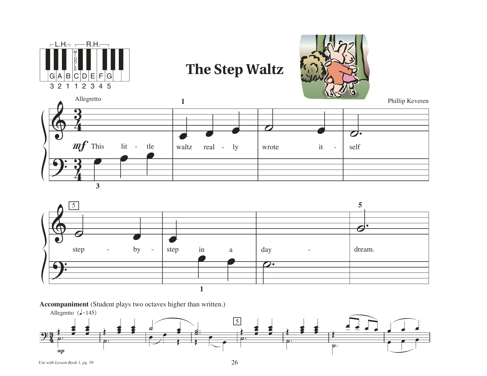 Phillip Keveren The Step Waltz Sheet Music Notes & Chords for Educational Piano - Download or Print PDF