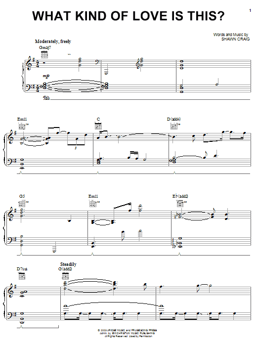 Phillips, Craig & Dean What Kind Of Love Is This Sheet Music Notes & Chords for Piano, Vocal & Guitar (Right-Hand Melody) - Download or Print PDF Phillips, Craig & Dean What Kind Of Love Is This Sheet Music Notes & Chords for Piano, Vocal & Guitar (Right-Hand Melody) - Download or Print PDF