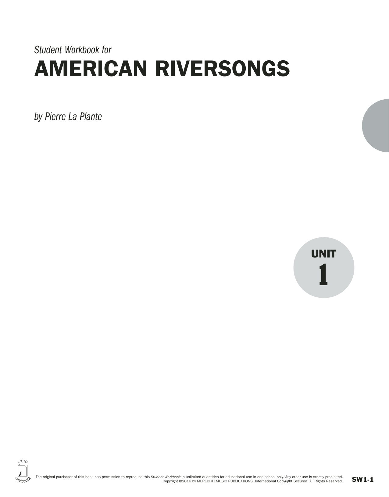 Pierre La Plante Guides to Band Masterworks, Vol. 6 - Student Workbook - American Riversongs Sheet Music Notes & Chords for Instrumental Method - Download or Print PDF