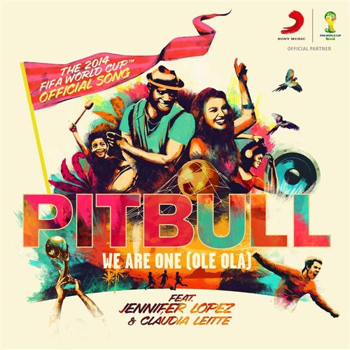 Pitbull feat. Jennifer Lopez, We Are One (Ole Ola), Piano, Vocal & Guitar (Right-Hand Melody)