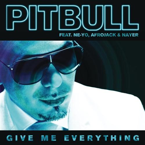 Pitbull featuring Ne-Yo, Give Me Everything (Tonight), Piano, Vocal & Guitar (Right-Hand Melody)