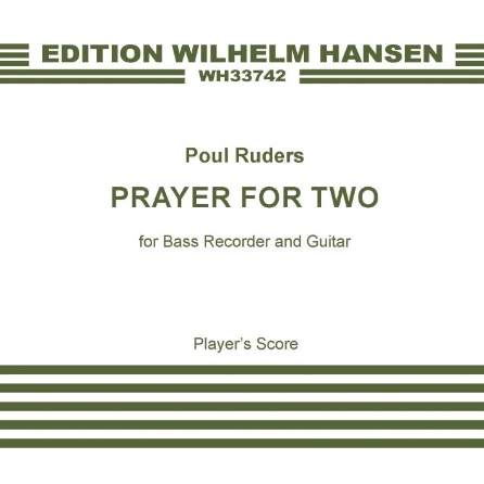 Poul Ruders, Prayer For Two, Piano Solo