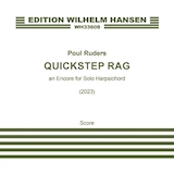 Download Poul Ruders Quickstep Rag sheet music and printable PDF music notes