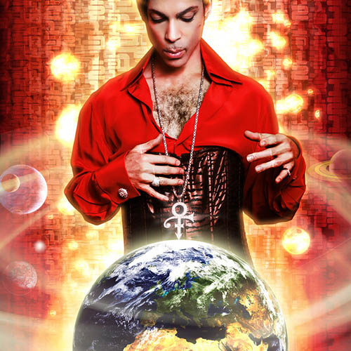 Prince, Somewhere Here On Earth, Piano, Vocal & Guitar (Right-Hand Melody)