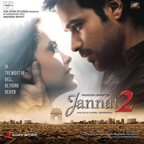 Pritam and KK, Tujhe Sochta Hoon (from Jannat 2), Lead Sheet / Fake Book