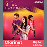 Download Pyotr Il'yich Tchaikovsky Flight of the Swans (Grade 3, list B1, from the ABRSM Clarinet Syllabus from 2026) sheet music and printable PDF music notes