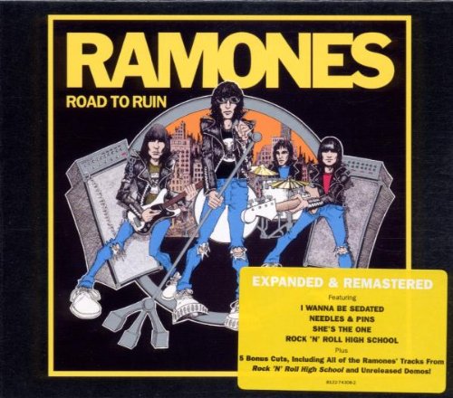 Ramones, I Wanna Be Sedated, Guitar Lead Sheet