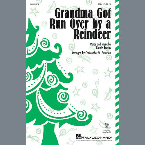Randy Brooks, Grandma Got Run Over By A Reindeer (arr. Christopher Peterson), TTBB Choir