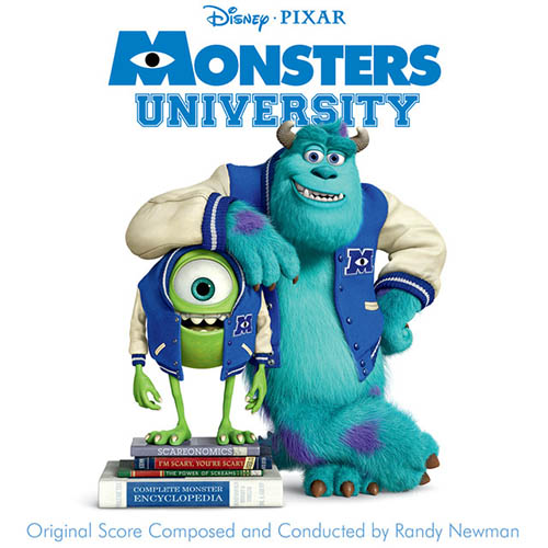 Randy Newman, Monsters University, Piano, Vocal & Guitar (Right-Hand Melody)
