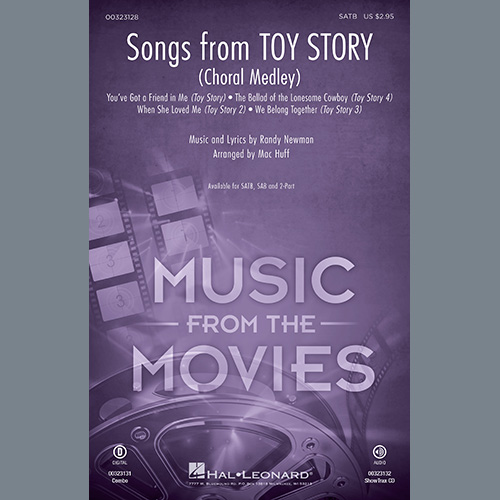 Randy Newman, Songs from Toy Story (Choral Medley) (arr. Mac Huff), SAB Choir