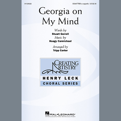 Ray Charles, Georgia On My Mind (arr. Tripp Carter), SSAATTBB Choir