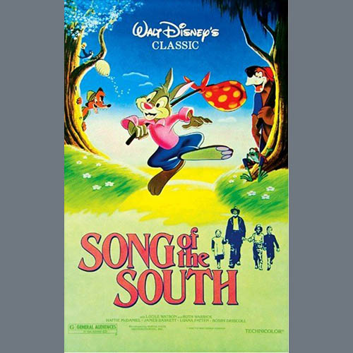 Ray Gilbert, Sooner Or Later (from Disney's Song Of The South), Piano, Vocal & Guitar (Right-Hand Melody)