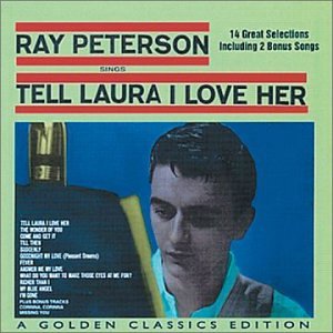 Ray Peterson, Tell Laura I Love Her, Piano, Vocal & Guitar (Right-Hand Melody)