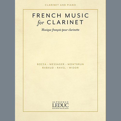 Raymond Gallois-Montbrun, Concertstuck, Clarinet and Piano