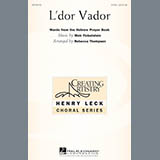 Download Rebecca Thompson L'Dor Vador sheet music and printable PDF music notes