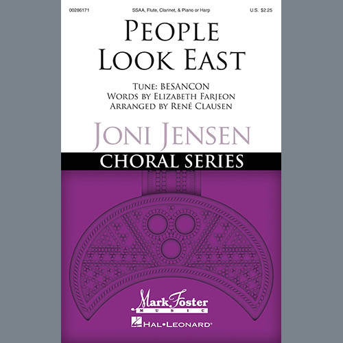 Rene Clausen, People, Look East, SSA Choir