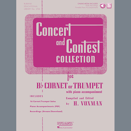 René Maniet, Premier Solo De Concours, Trumpet and Piano