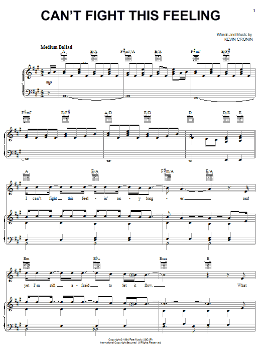 REO Speedwagon Can't Fight This Feeling Sheet Music Notes & Chords for Clarinet Duet - Download or Print PDF