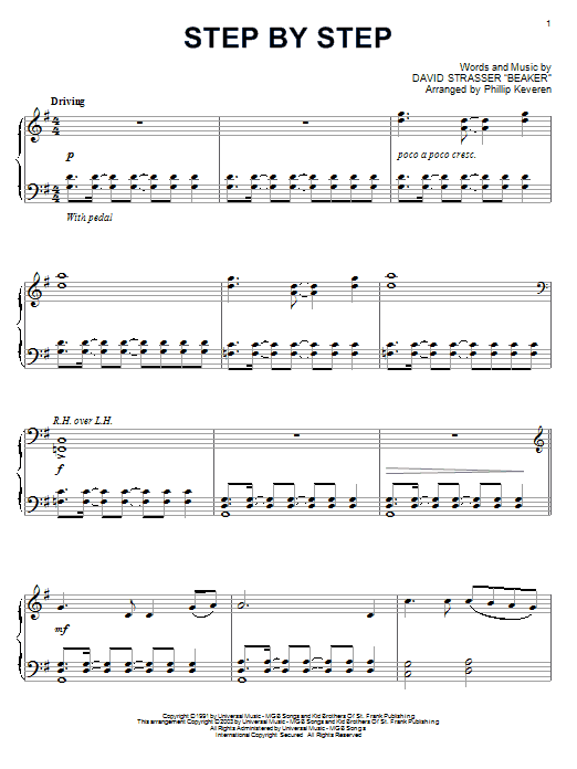 Rich Mullins Step By Step Sheet Music Notes & Chords for Piano - Download or Print PDF Rich Mullins Step By Step Sheet Music Notes & Chords for Piano - Download or Print PDF