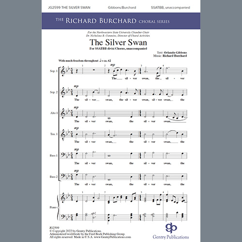 Richard Burchard, The Silver Swan, Choir