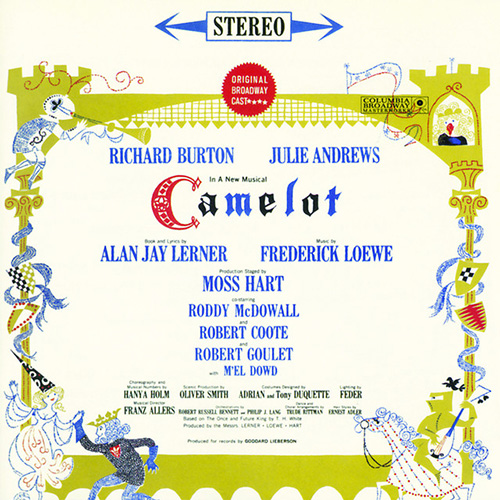 Richard Burton, Camelot, Piano, Vocal & Guitar (Right-Hand Melody)